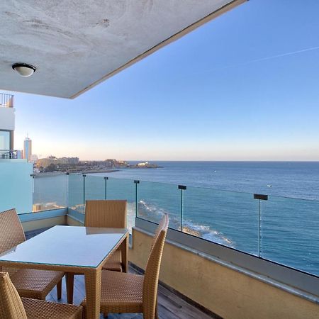 Seafront Sliema Apartment With Balcony & Sea Views By Jl Екстер'єр фото