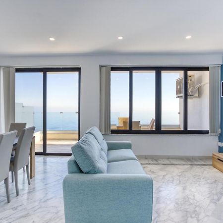 Seafront Sliema Apartment With Balcony & Sea Views By Jl Екстер'єр фото