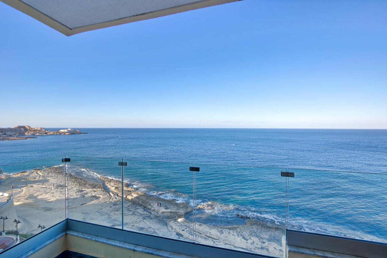 Seafront Sliema Apartment With Balcony & Sea Views By Jl Екстер'єр фото